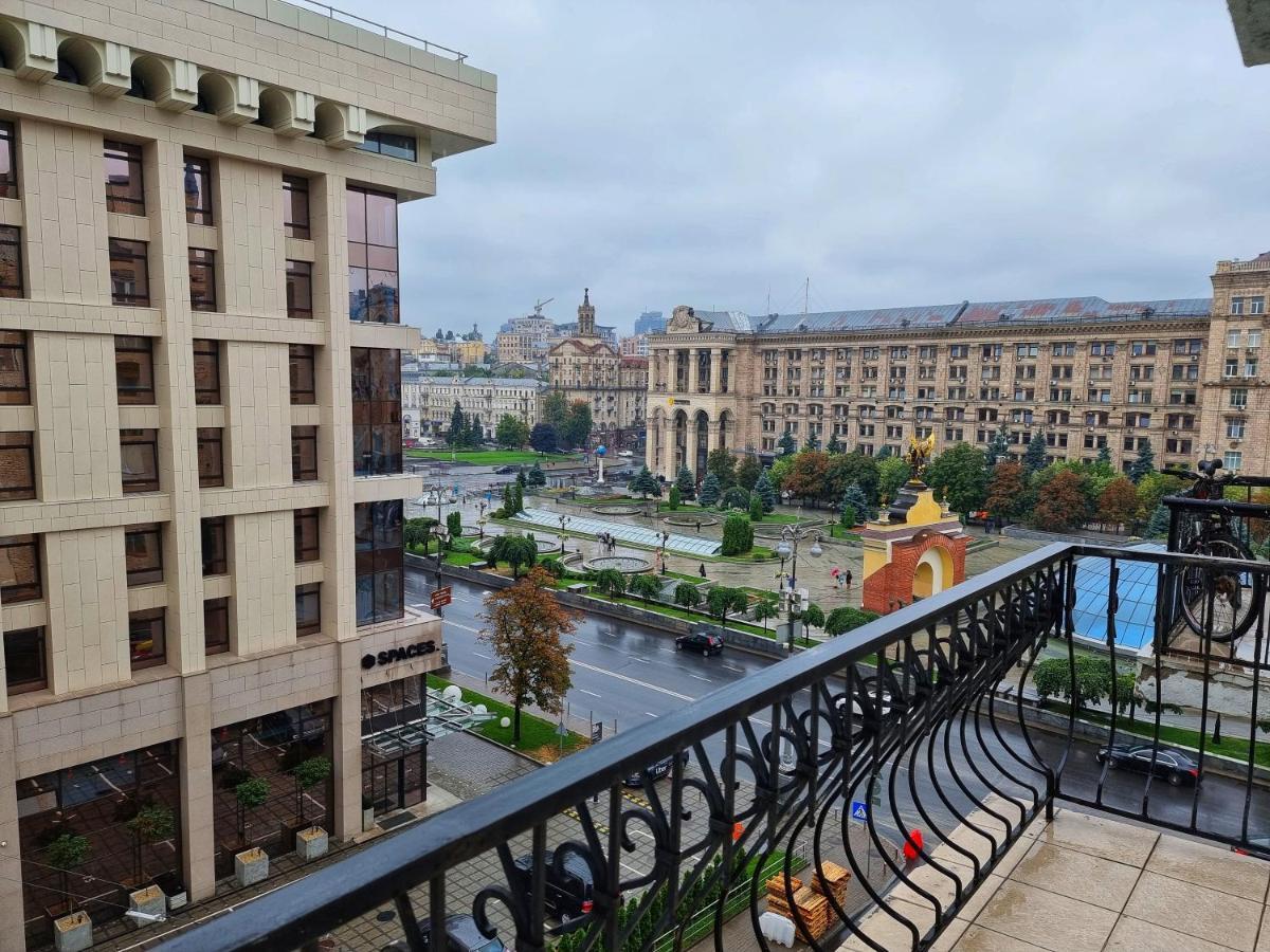 Home-Hotel Apartments On Maidan Nezalezhnosti Square Kiev Exterior foto